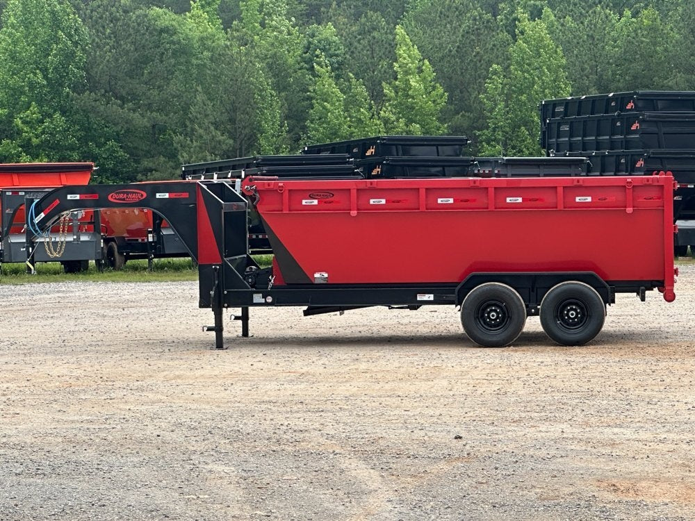 Dura Haul 16' GN Roll Off Bundle (2) 8k Axles + 3 Bins w/ 4' Walls K4X3MI - Image 10