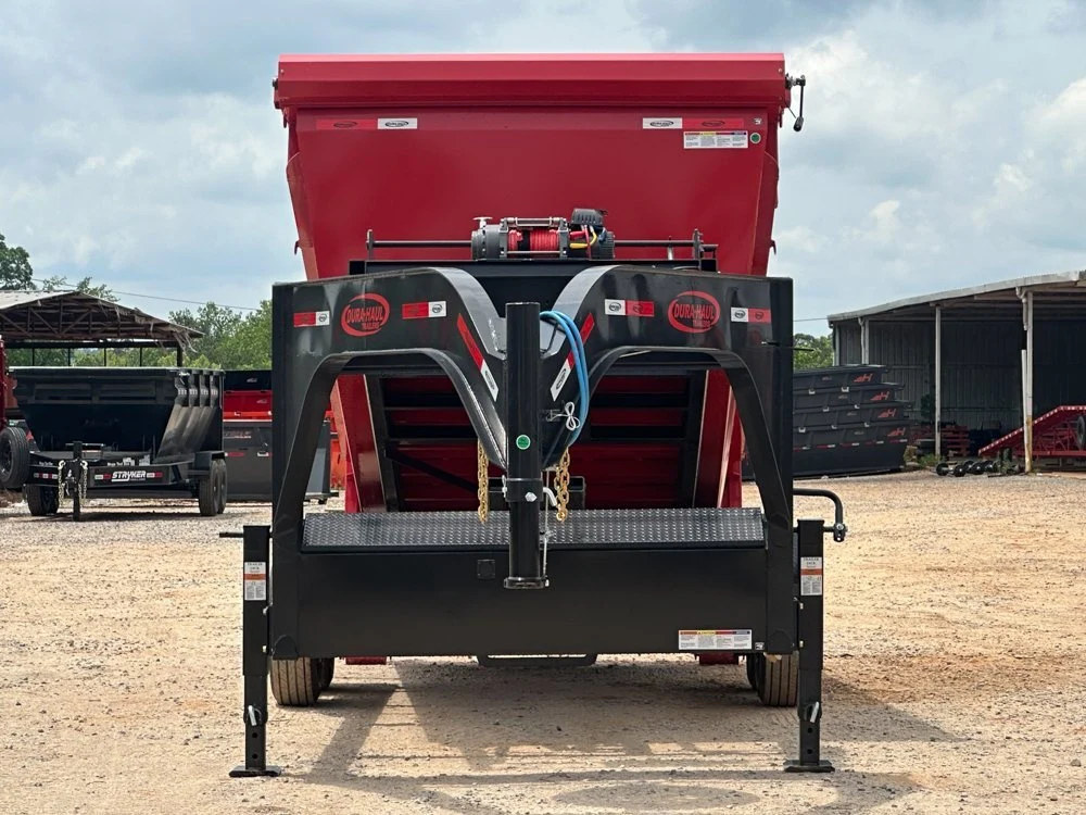 Dura Haul 16' GN Roll Off Bundle (2) 8k Axles + 3 Bins w/ 4' Walls K4X3MI - Image 4