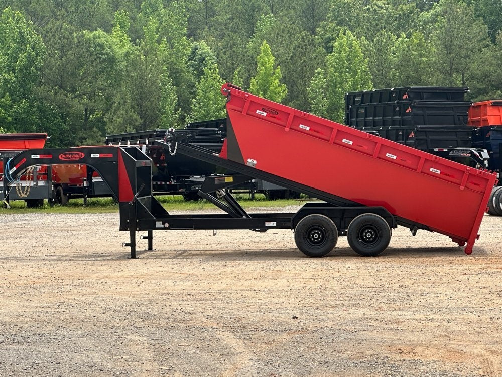 Dura Haul 16' GN Roll Off Bundle (2) 8k Axles + 3 Bins w/ 4' Walls K4X3MI - Image 7