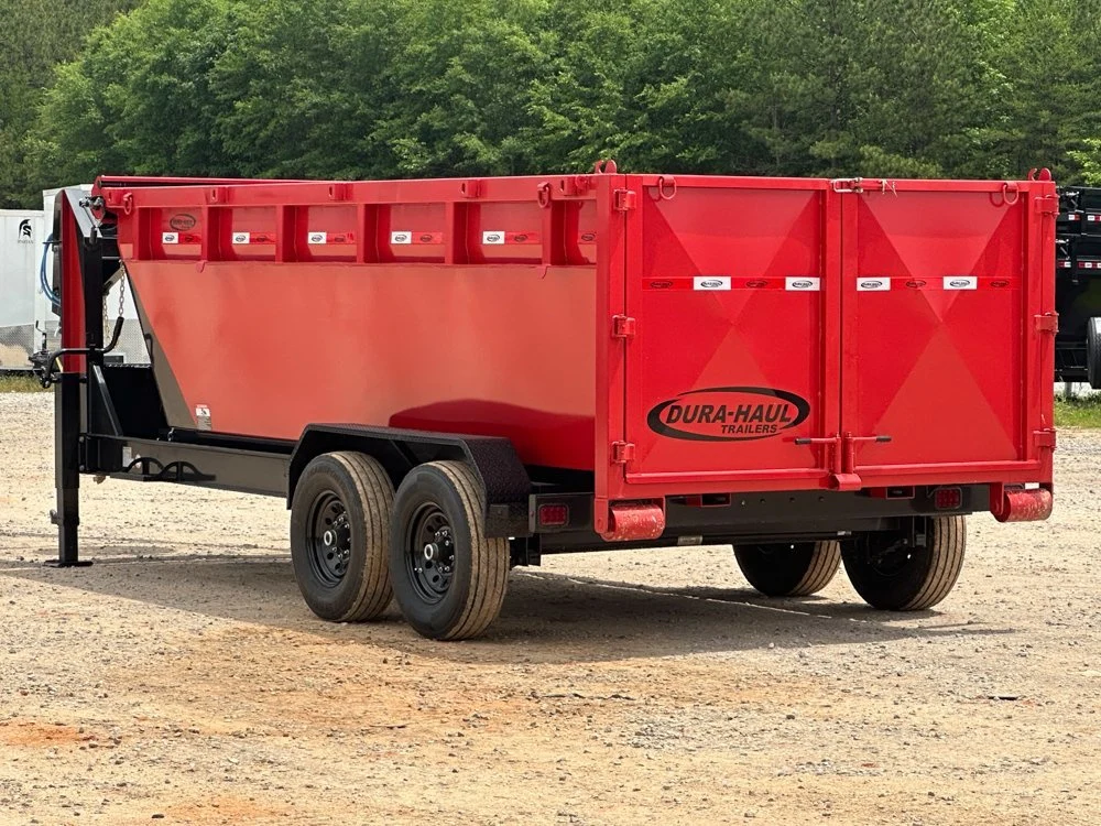 Dura Haul 16' GN Roll Off Bundle (2) 8k Axles + 3 Bins w/ 4' Walls K4X3MI - Image 9