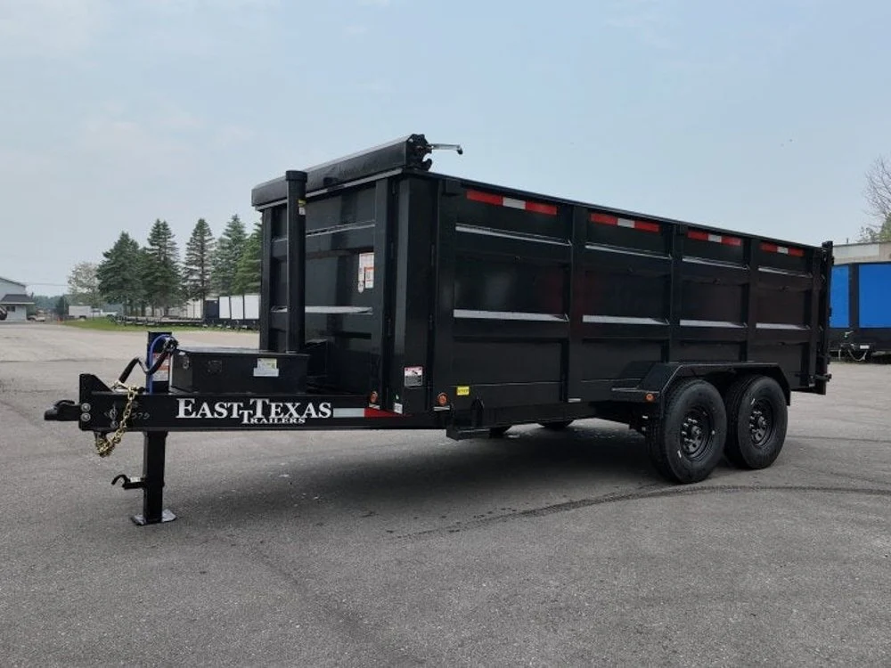 83"x16' Bumper Pull Dump Trailer 48" Sides - 16k GVWR - Telescopic Lift 047578 - Image 10