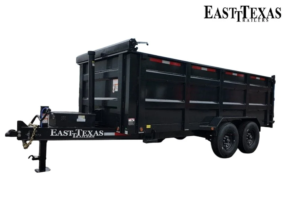 83"x16' Bumper Pull Dump Trailer 48" Sides - 16k GVWR - Telescopic Lift 047578 - Image 11