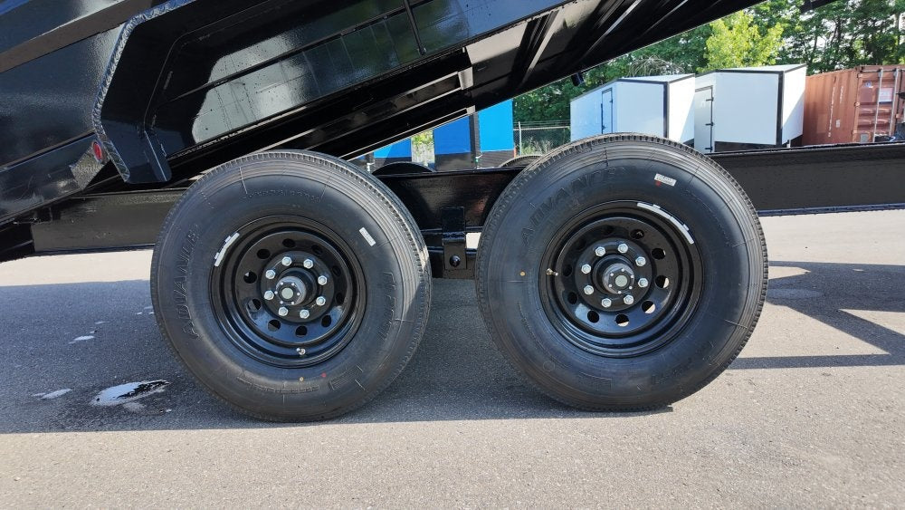 83"x16' Bumper Pull Dump Trailer 48" Sides - 16k GVWR - Telescopic Lift 047578 - Image 7