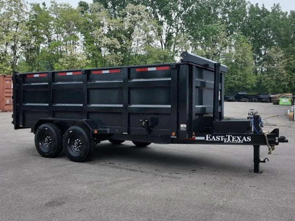 83"x16' Bumper Pull Dump Trailer 48" Sides - 16k GVWR - Telescopic Lift 047578 - Image 9