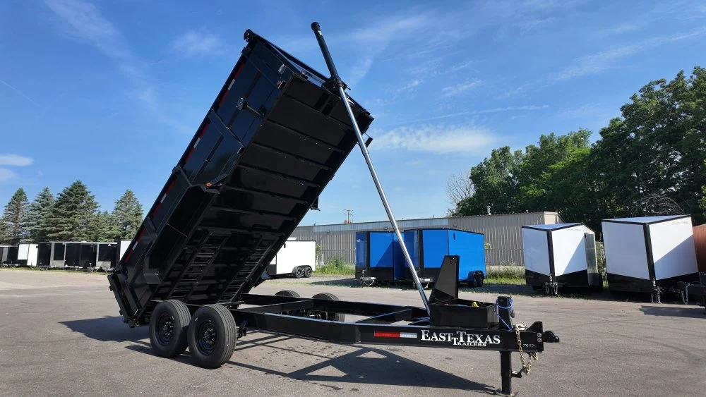 83"x16' Bumper Pull Dump Trailer 36" Sides - 16k GVWR - Telescopic Lift 047577 - Image 8