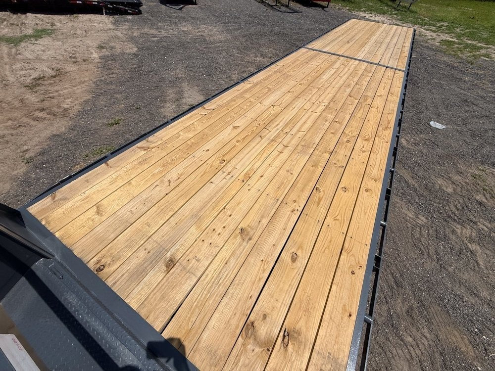 40' HD Hotshot (2) 10k Axles Straight Deck, DERATED Non-CDL 18 Ply Super Singles 1529 - Image 13