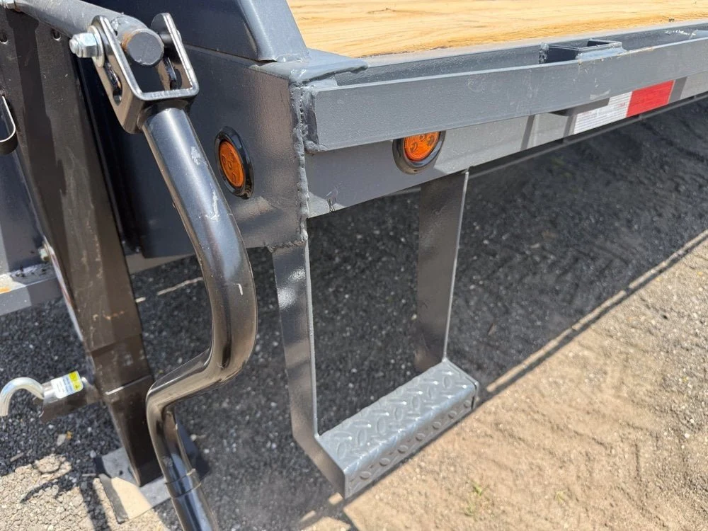 40' HD Hotshot (2) 10k Axles Straight Deck, DERATED Non-CDL 18 Ply Super Singles 1529 - Image 15