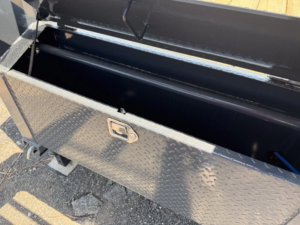 40' HD Hotshot (2) 10k Axles Straight Deck, DERATED Non-CDL 18 Ply Super Singles 1529 - Image 3
