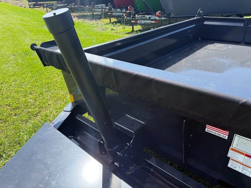 12' Dump Trailer 20" Side Walls - Telescopic Lift 646 - Image 4