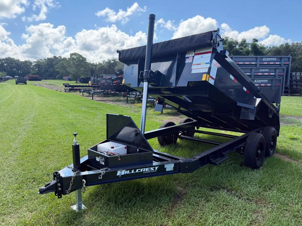 12' Dump Trailer 20" Side Walls - Telescopic Lift 646 - Image 8
