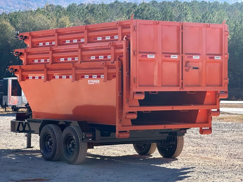 Stryker 14' BP Roll off Bundle (2) 7k Axles + 3 Bins w/ 4' Walls 2613 - Image 8