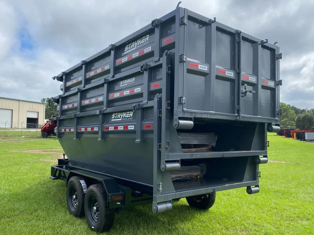Stryker 14' BP Roll off Bundle (2) 7k Axles + 3 Bins w/ 4' Walls 2556 - Image 10