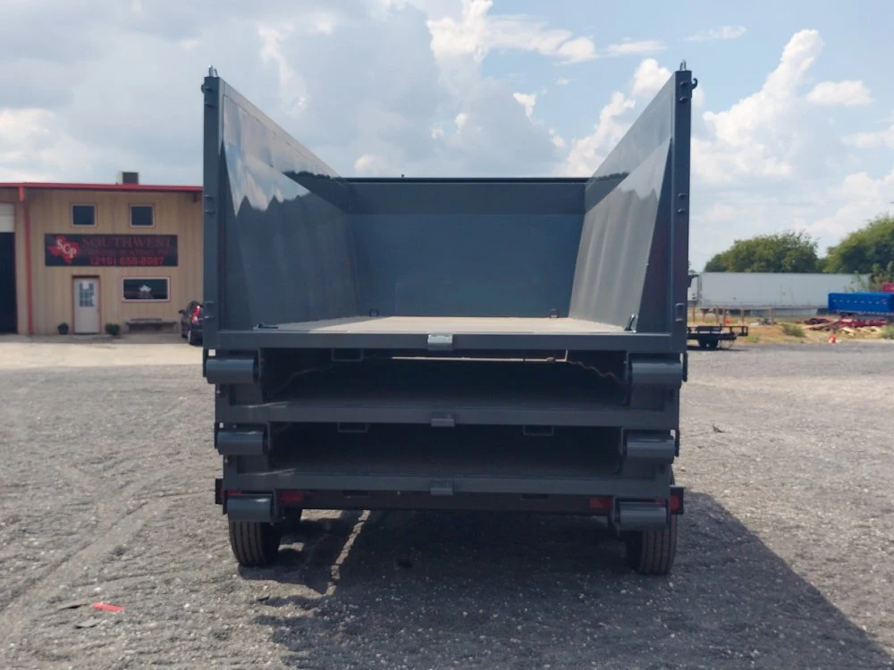 Dura Haul 16' GN Roll off Bundle (2) 8k Axles + 3 Bins w/ 4' Walls 10973 - Image 4