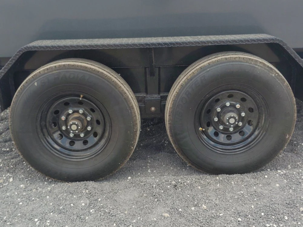Dura Haul 16' GN Roll off Bundle (2) 8k Axles + 3 Bins w/ 4' Walls 10973 - Image 7