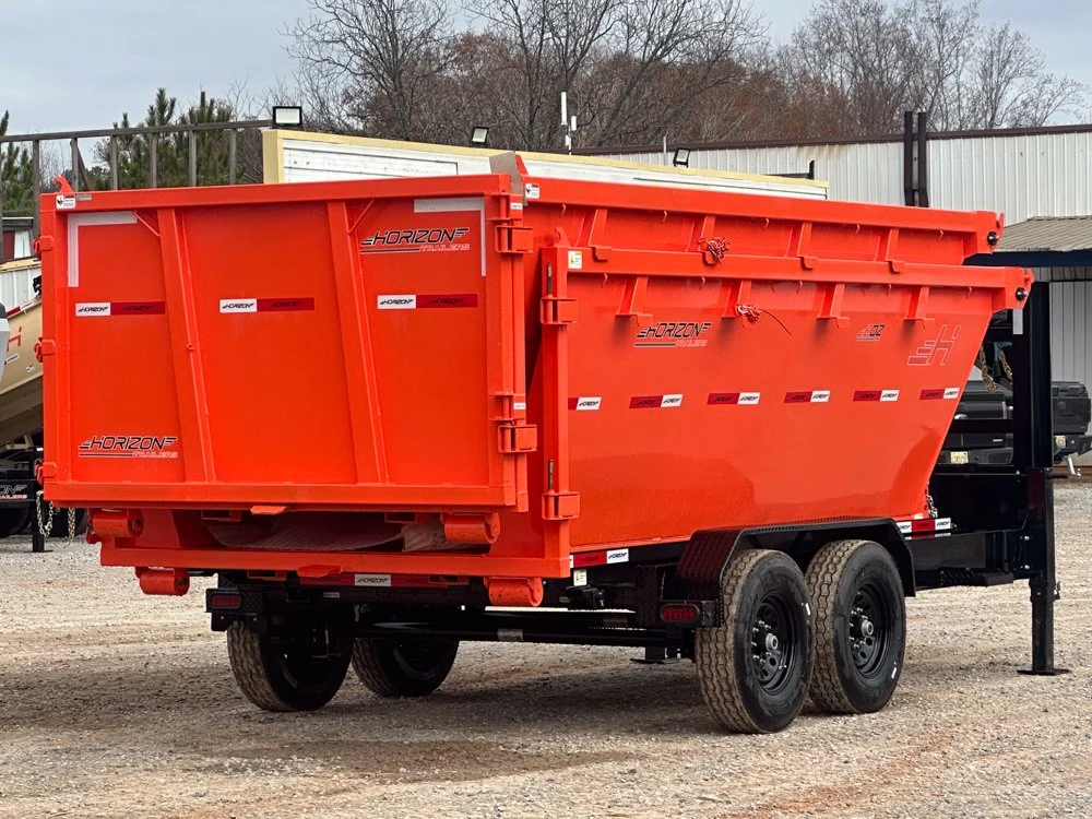 Horizon 14' RDZ GN Roll off Bundle (2) 7k Axles + 2 Bins w/ 4' Walls 4939 - Image 9