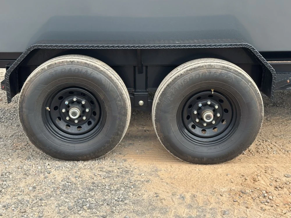 Dura Haul 16' GN Roll off Bundle (2) 7k Axles + 3 Bins w/ 4' Walls 0963-A - Image 8