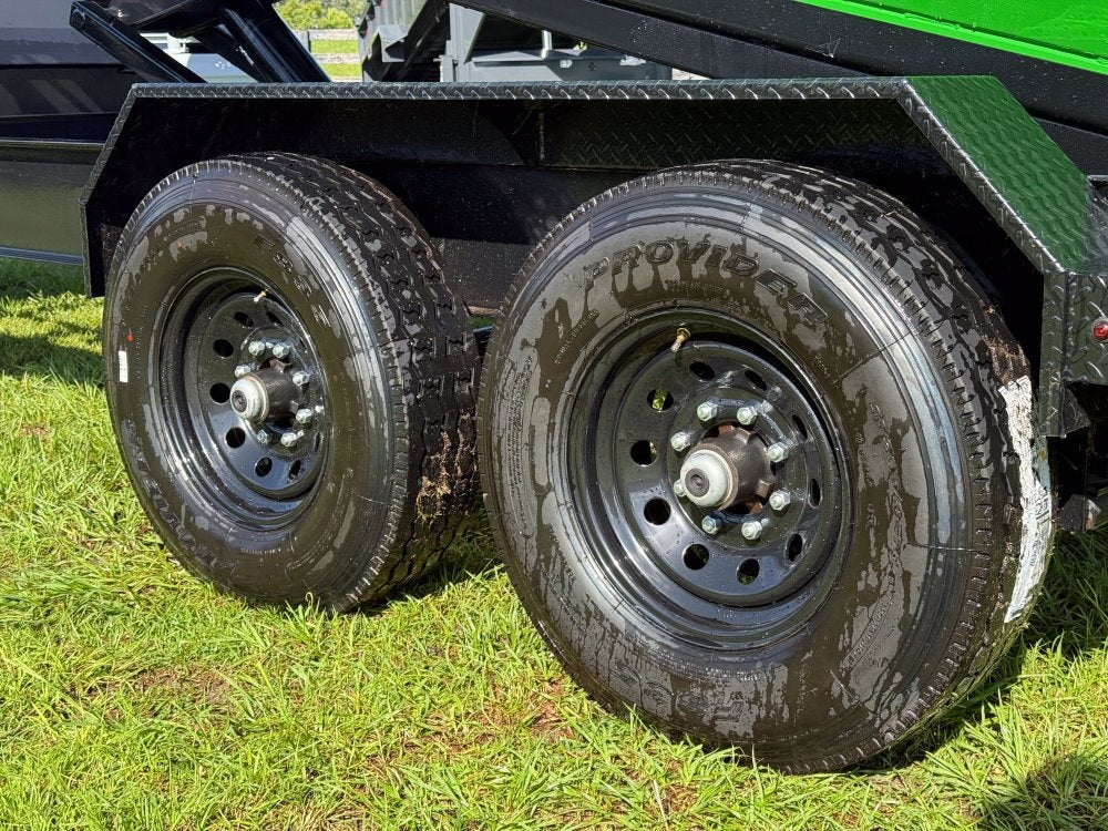 Stryker 16' BP Roll off Bundle (2) 7k Axles + 1 Bin w/ 4' Walls 2549-E - Image 6
