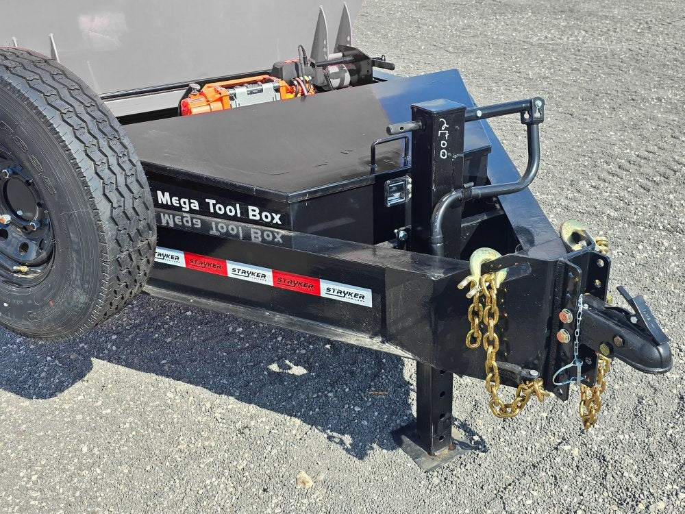 Stryker 16' BP Roll off Bundle (2) 7k Axles + 3 Bins w/ 4' Walls 2550-A - Image 3