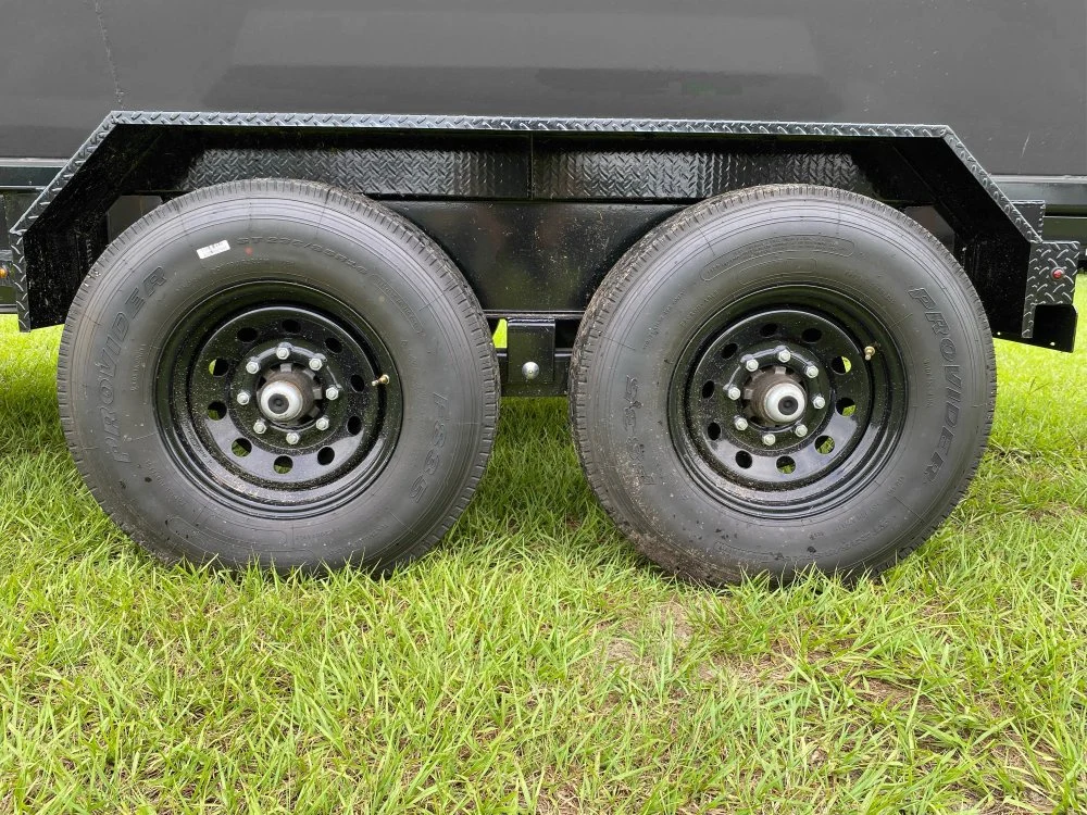Stryker 16' BP Roll off Bundle (2) 7k Axles + 3 Bins w/ 4' Walls 2550-A - Image 6