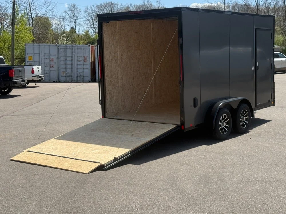 7 x 14 Look Trailers ST DLX Flat Top V Nose Enclosed Trailer - (2) 3.5k lb Axles 141505 - Image 3