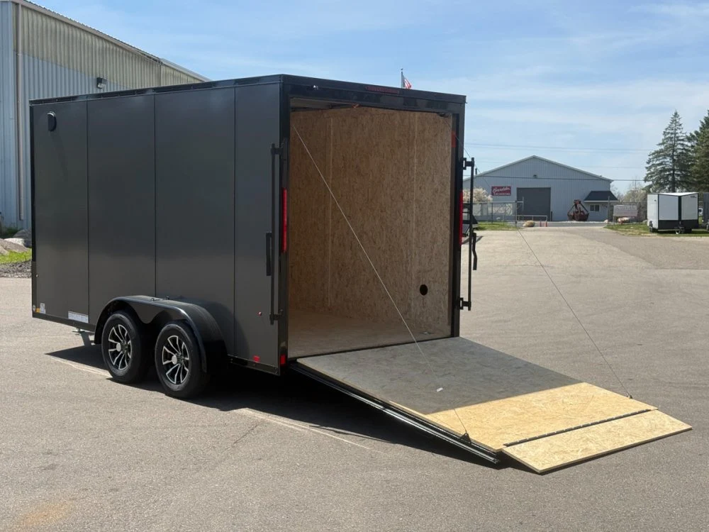 7 x 14 Look Trailers ST DLX Flat Top V Nose Enclosed Trailer - (2) 3.5k lb Axles 141505 - Image 4