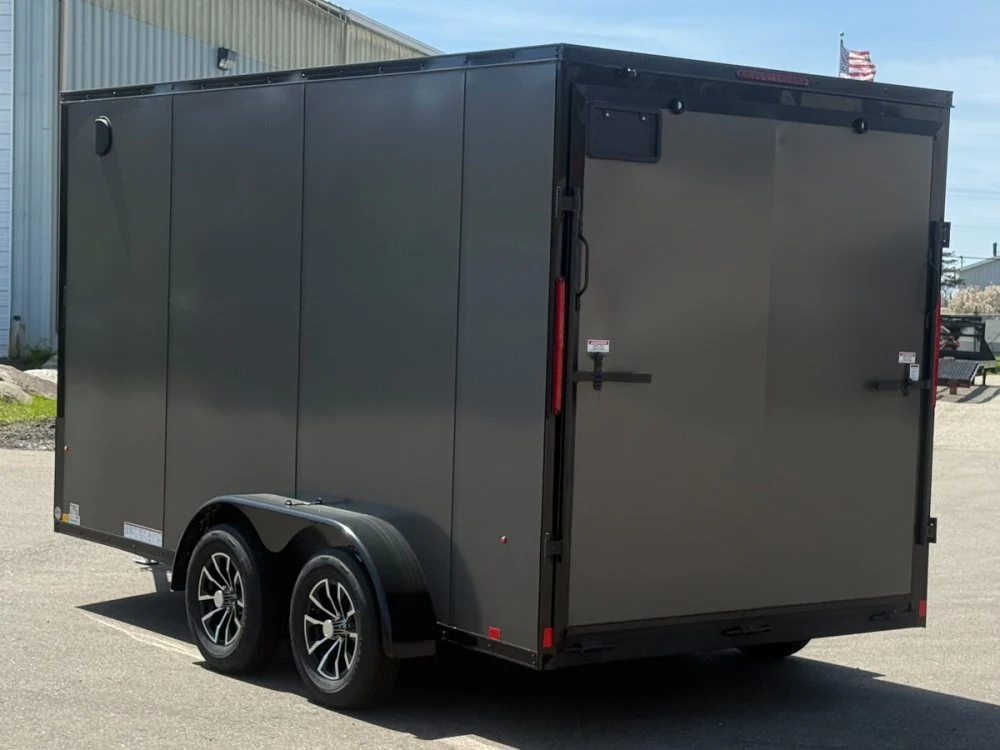 7 x 14 Look Trailers ST DLX Flat Top V Nose Enclosed Trailer - (2) 3.5k lb Axles 141505 - Image 5