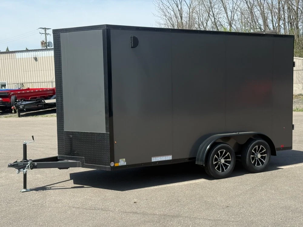7 x 14 Look Trailers ST DLX Flat Top V Nose Enclosed Trailer - (2) 3.5k lb Axles 141505 - Image 8