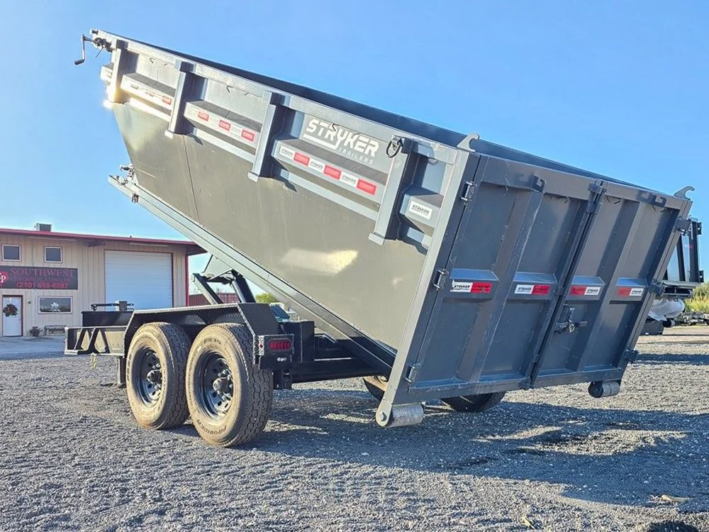 Stryker 14' BP Roll Off Bundle (2) 7k Axles + Bin 4' Walls R1BP14 - Image 3