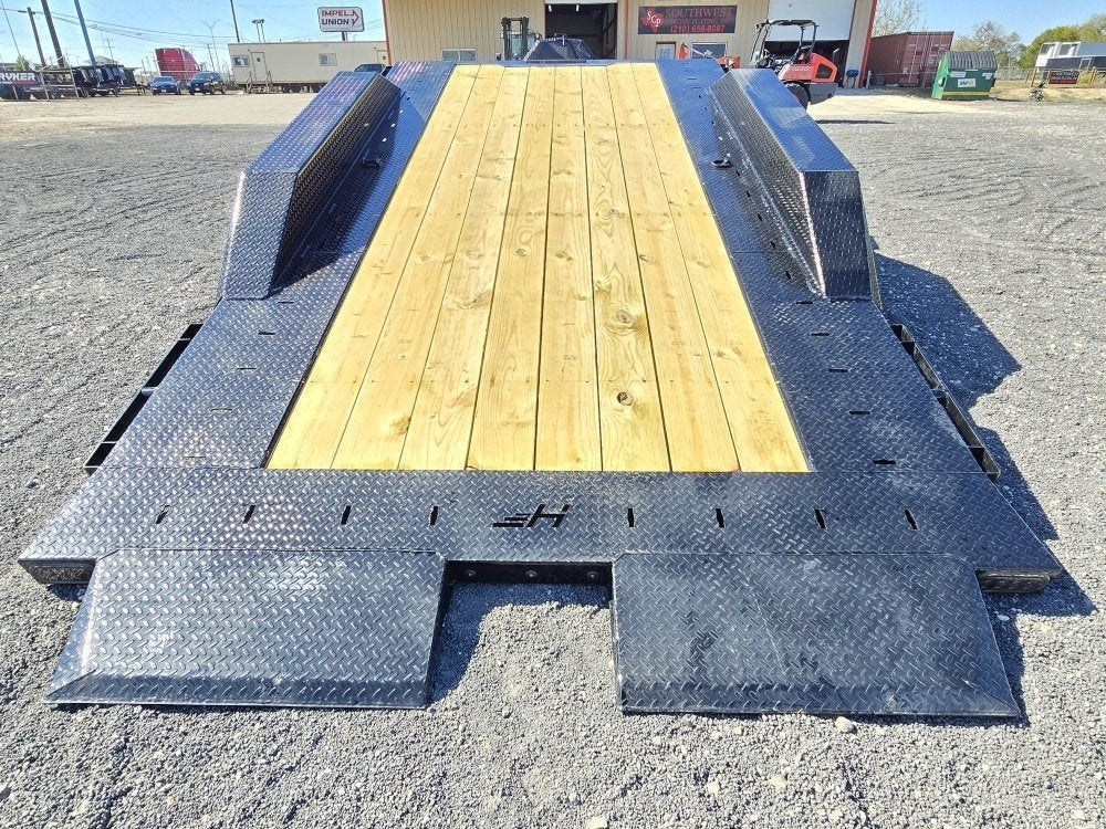 24' Tilt Equipment Trailer Bumper Pull 102" Wide (2) 10K Axles TU4058 - Image 11