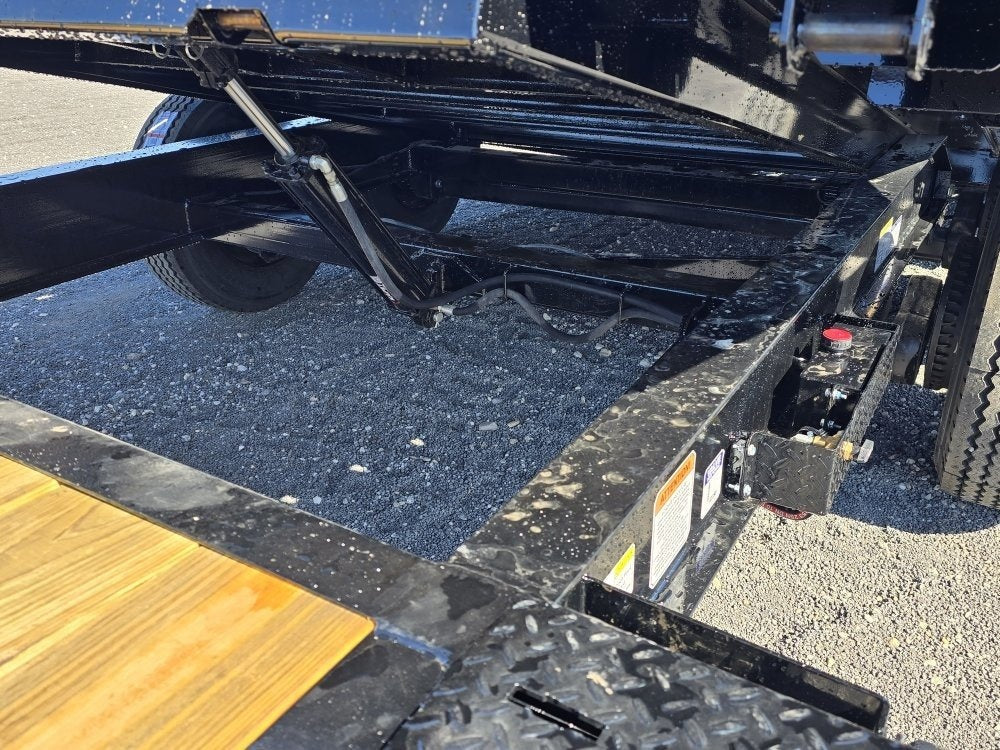 24' Tilt Equipment Trailer Bumper Pull 102" Wide (2) 10K Axles TU4058 - Image 6