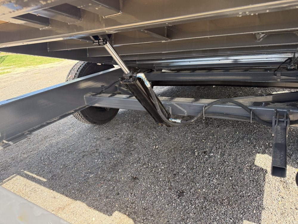 24' Tilt Equipment Trailer Bumper Pull 102" Wide (2) 10K Axles TU4055 - Image 3