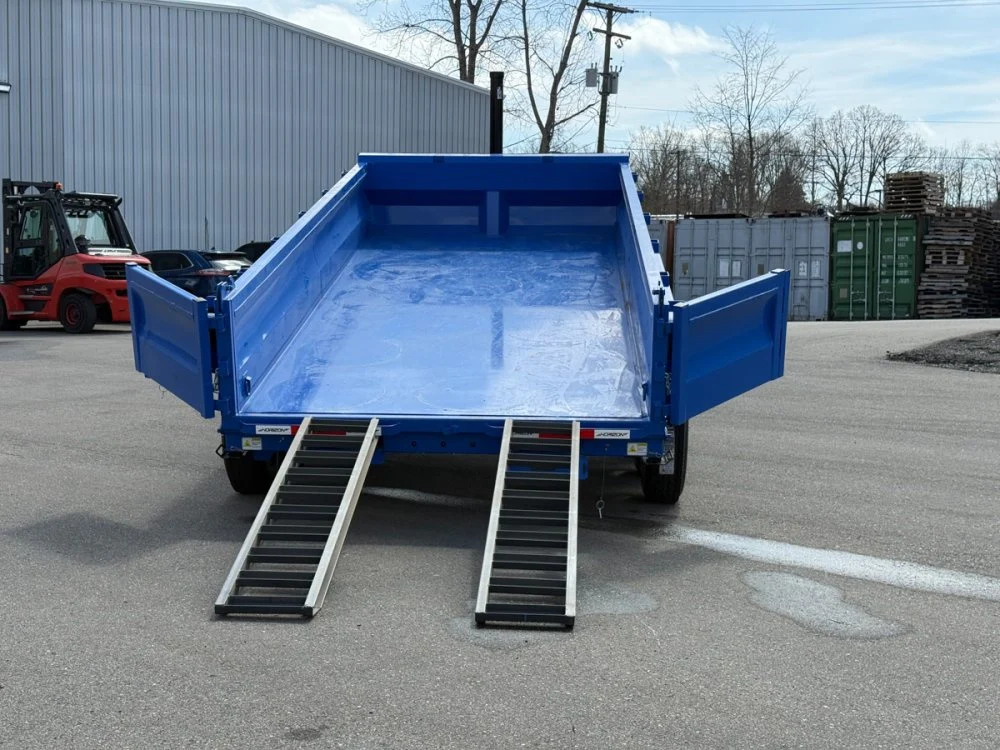 16' Horizon HZ7 Bumper Pull Dump Trailer 24" Side Walls - (3) 7K Axles 16670 - Image 8