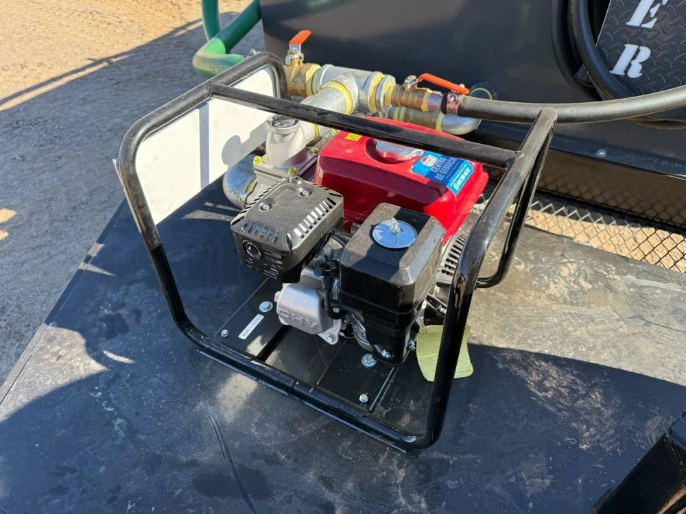 1500 Gallon Water Tank Trailer with Pump and Hose 004432 - Image 5