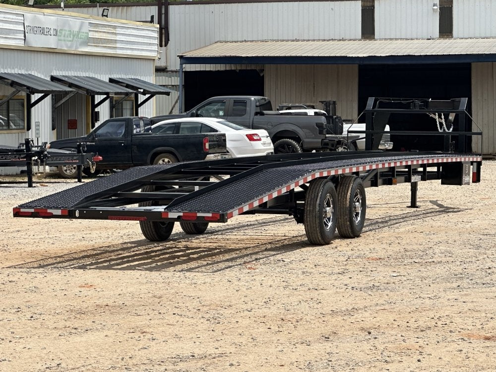 40' Max Lite Gooseneck Mesh Car Hauler (2) 7K Axles - Image 10