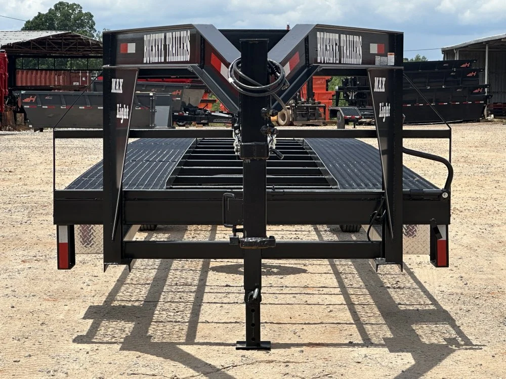 40' Max Lite Gooseneck Mesh Car Hauler (2) 7K Axles - Image 3