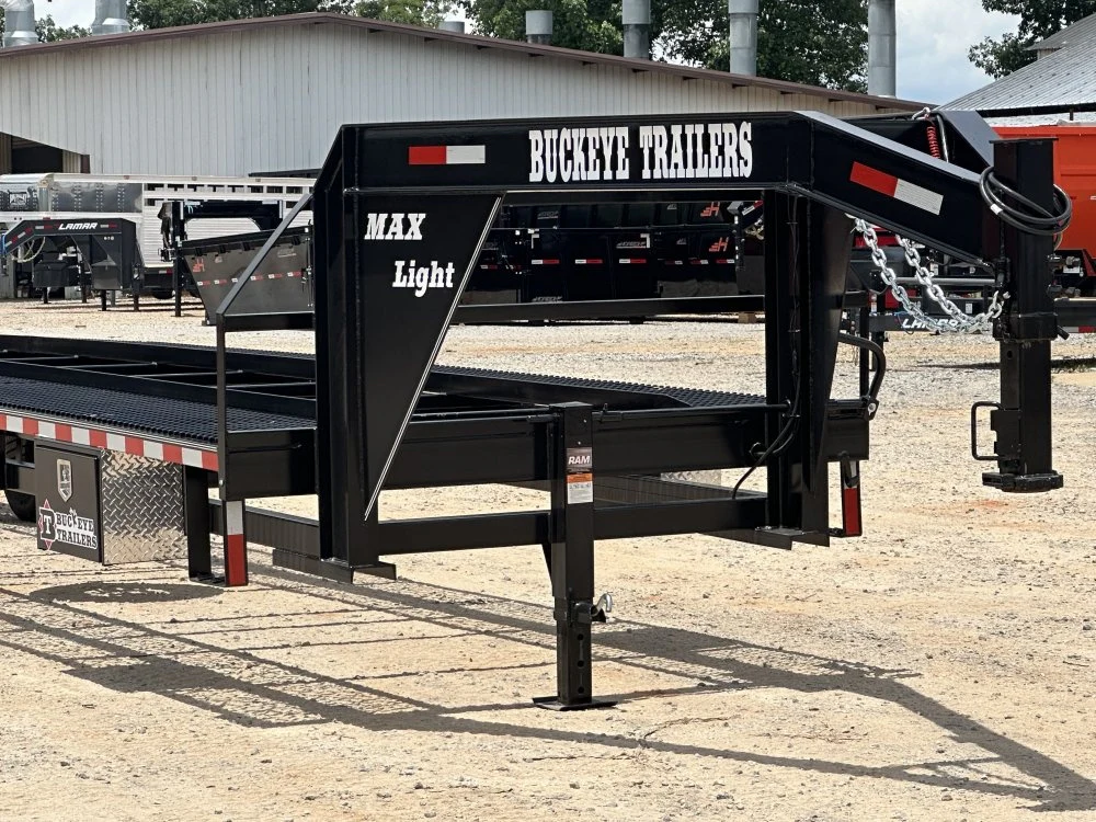 40' Max Lite Gooseneck Mesh Car Hauler (2) 7K Axles - Image 5