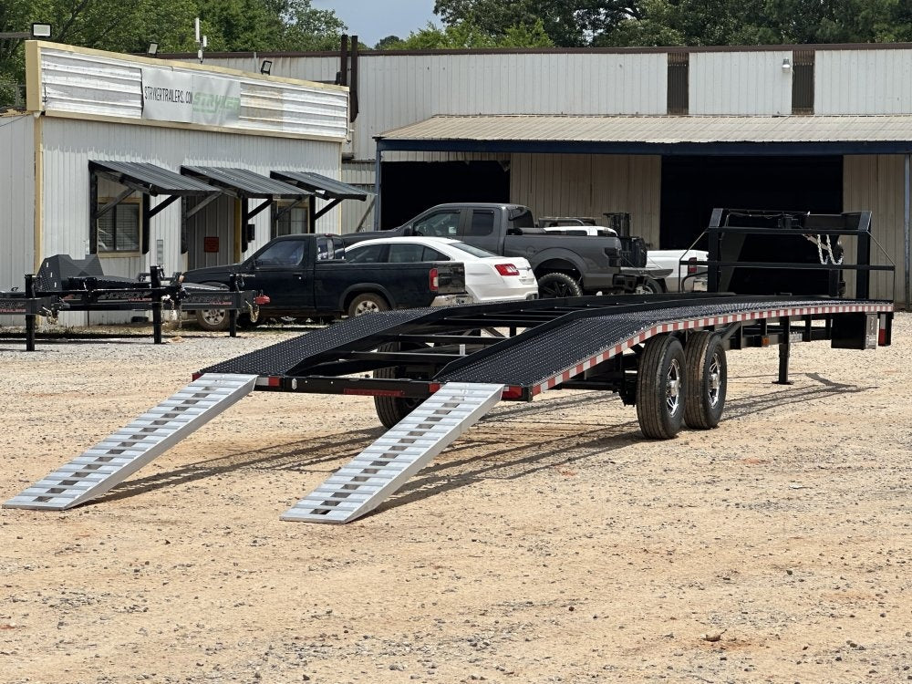 40' Max Lite Gooseneck Mesh Car Hauler (2) 7K Axles - Image 8