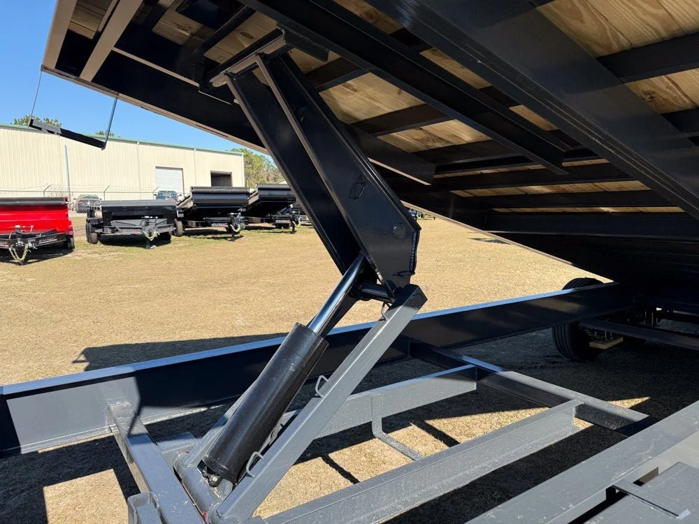 Lamar FA Bumper Pull Deckover Full Tilt Trailer - Image 10