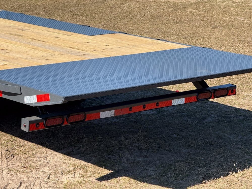 Lamar FA Bumper Pull Deckover Full Tilt Trailer - Image 11