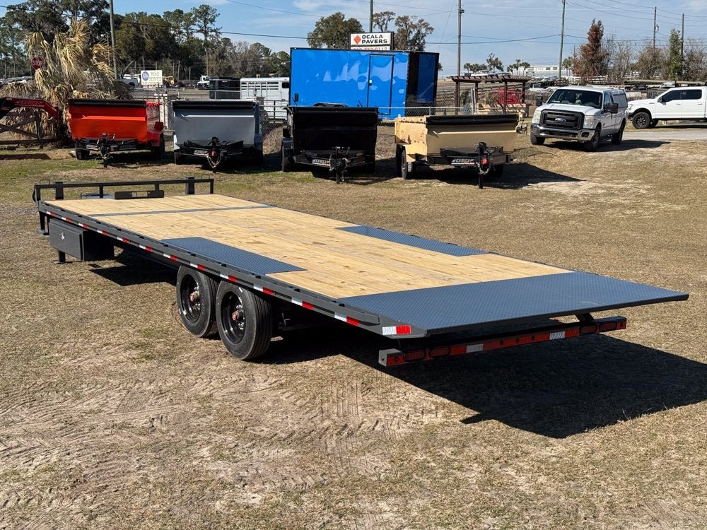 Lamar FA Bumper Pull Deckover Full Tilt Trailer - Image 12