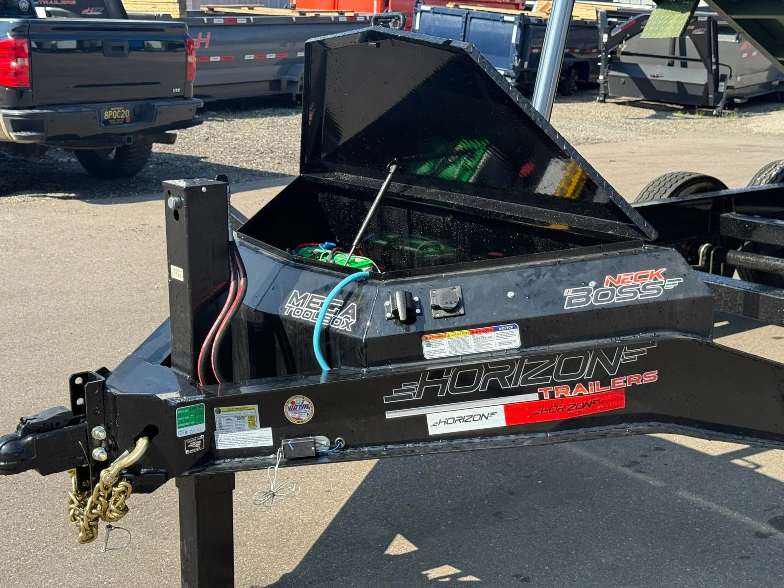 Horizon LZ7 Bumper Pull Dump Trailer - Image 4
