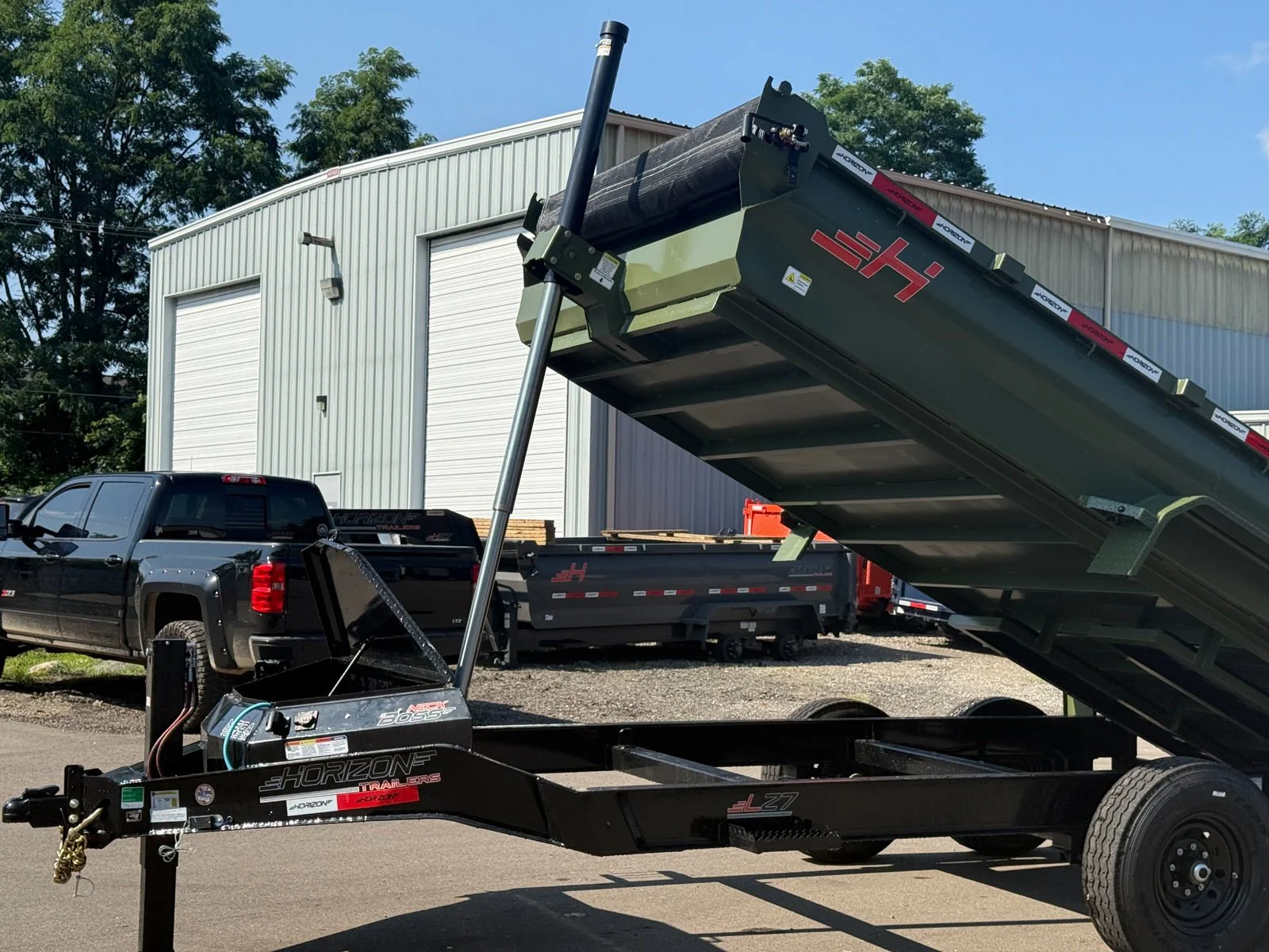 Horizon LZ7 Bumper Pull Dump Trailer - Image 5