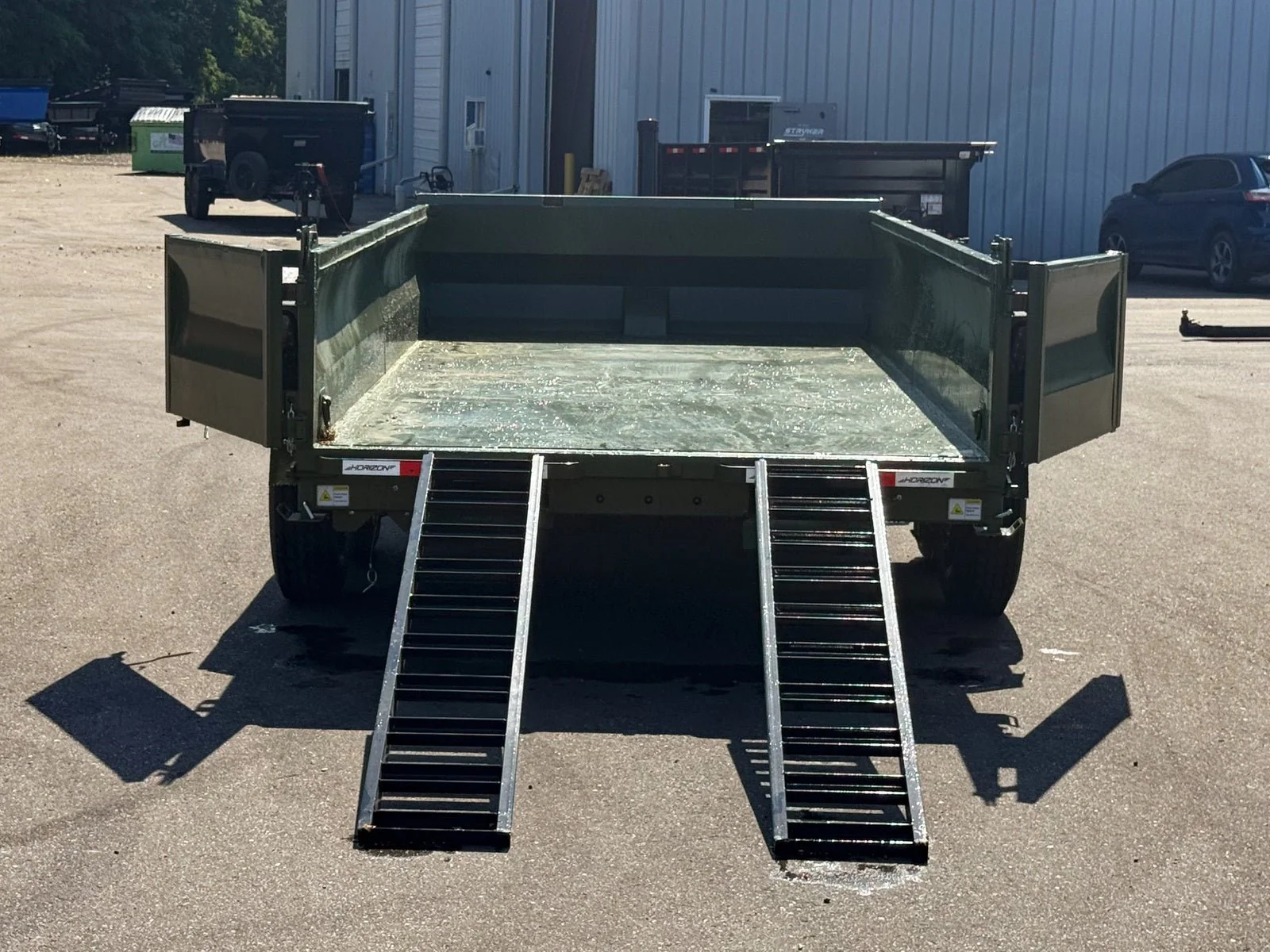 Horizon LZ7 Bumper Pull Dump Trailer - Image 7