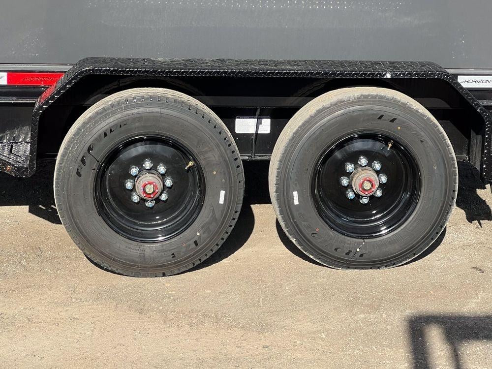 Horizon 16' HRD GN Roll off Bundle (2) 10k Axles + 2 Bins w/ 6' Walls HZN16GN10K6FTEDZ3GrayAL - Image 3