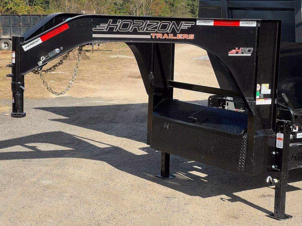 Horizon 16' HRD GN Roll off Bundle (2) 10k Axles + 2 Bins w/ 6' Walls HZN16GN10K6FTEDZ3GrayAL - Image 5
