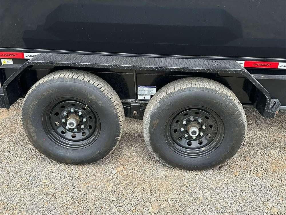 Horizon 16' RDZ GN Roll off Bundle (2) 7k Axles + 3 Bins w/ 4' Walls HZN16GN7K4FTEDZ3BLKMI - Image 4