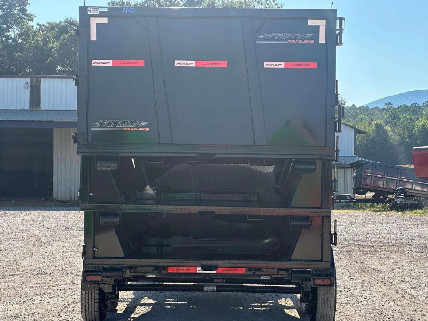 Horizon 16' RDZ GN Roll off Bundle (2) 7k Axles + 3 Bins w/ 4' Walls HZN16GN7K4FTEDZ3BLKTX - Image 2