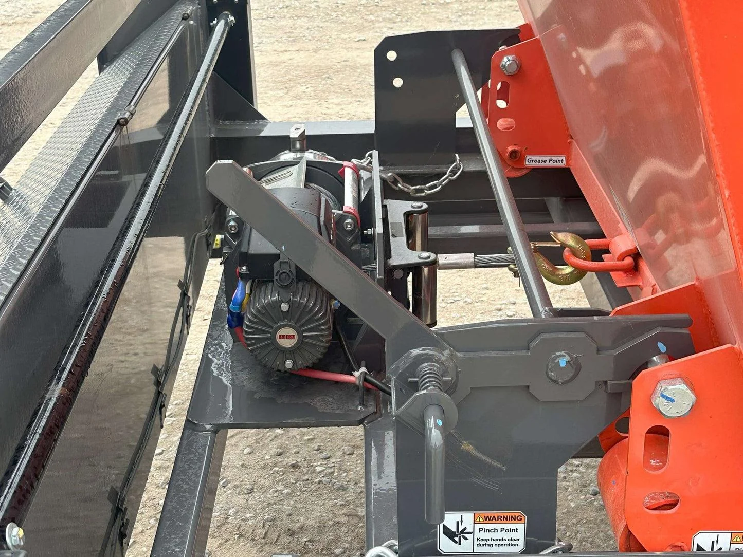 Horizon 16' RDZ GN Roll off Bundle (2) 7k Axles + 3 Bins w/ 4' Walls HZN16GN7K4FTEDZ3ORANGETX - Image 3