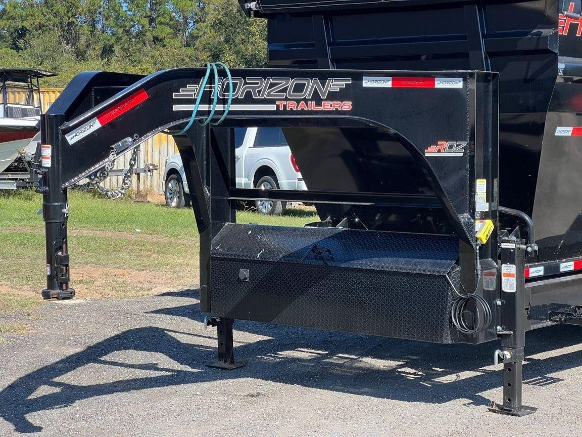 Horizon 16' RDZ GN Roll off Bundle (2) 8k Axles + 2 Bins w/ 6' Walls HZN16GN8K6FTEDZ3BLKTX - Image 3