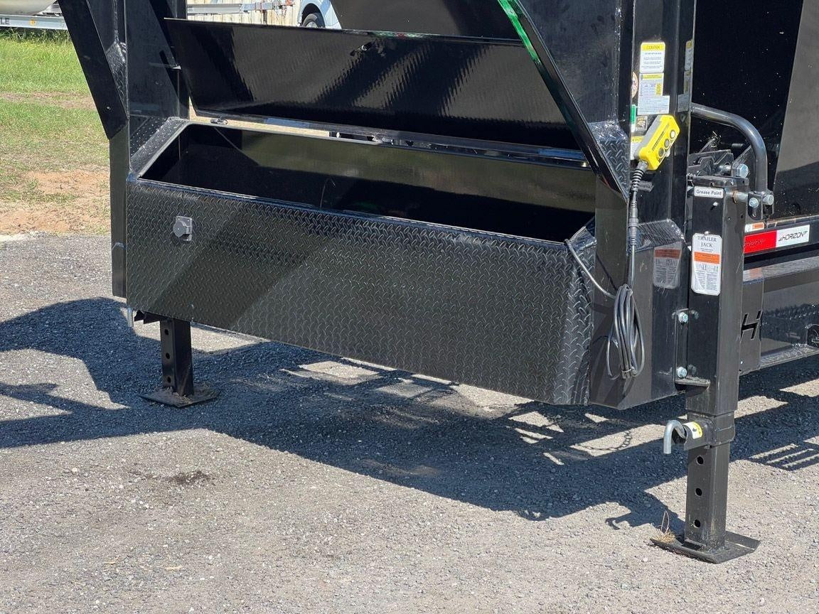 Horizon 16' RDZ GN Roll off Bundle (2) 8k Axles + 2 Bins w/ 6' Walls HZN16GN8K6FTEDZ3BLKTX - Image 4